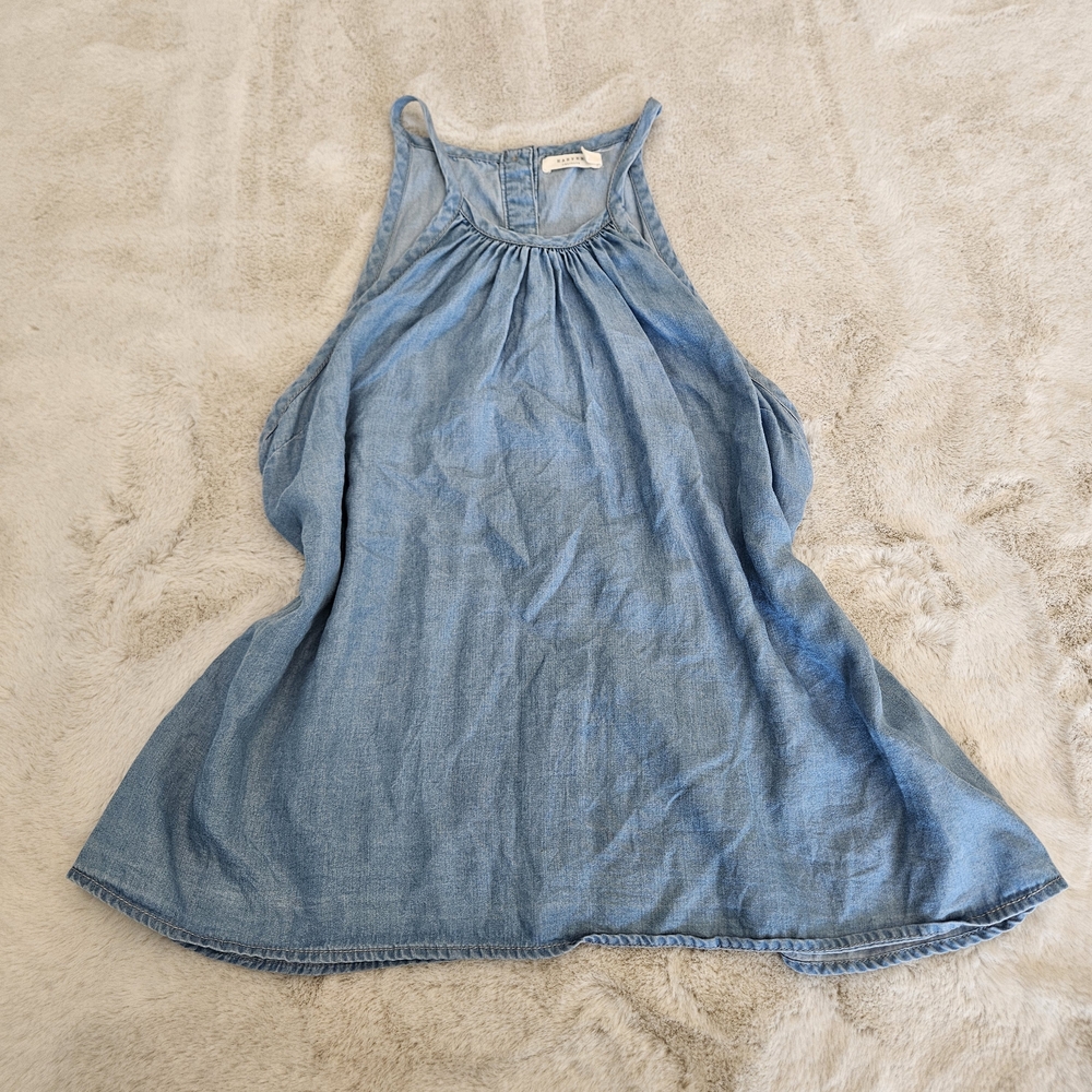Harper Blue Sleeveless Top